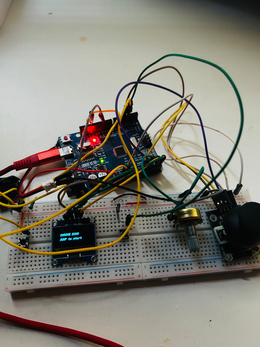 Diy Dino and Snake game system